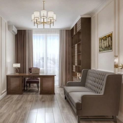 Полноценный домашний кабинет. 01