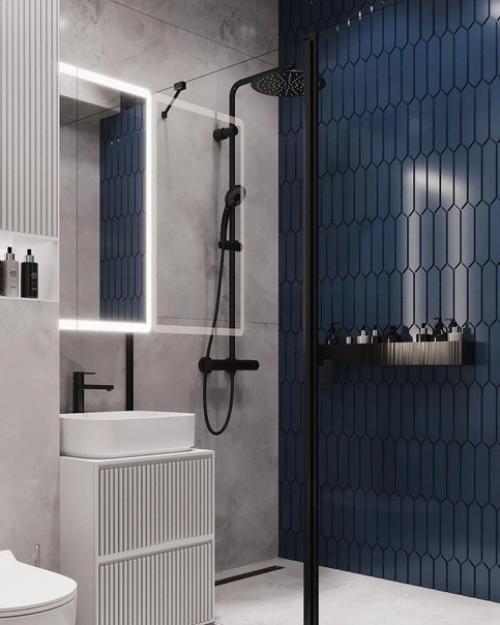 Интерьер квартиры с яркими акцентами. 06