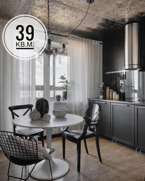 Однокомнатная квартира, площадью - 39, 7 кв.  