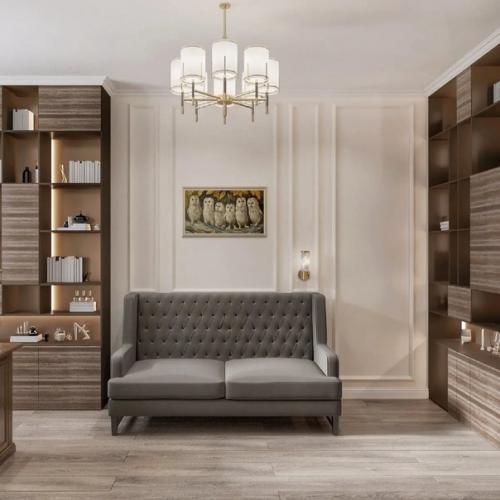 Полноценный домашний кабинет. 02