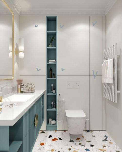 Стильная ванная комната.