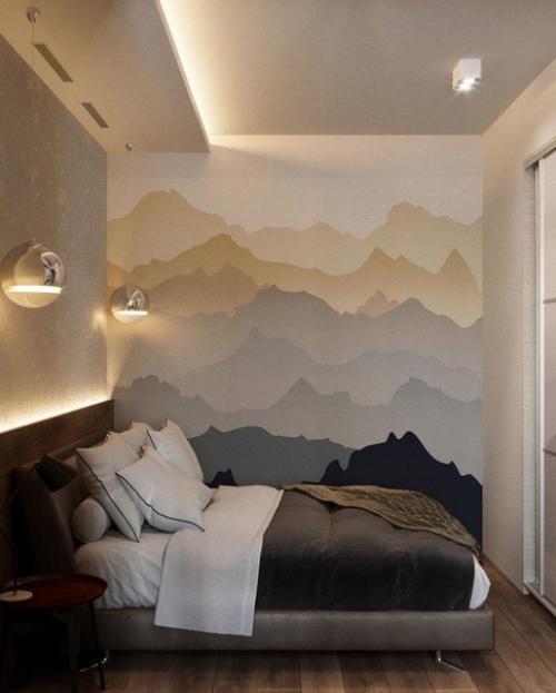 Однокомнатная квартира в миксе светлых оттенков и дерева. 03