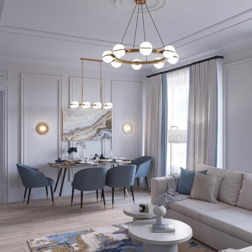 Гостиная в классическом стиле. 06