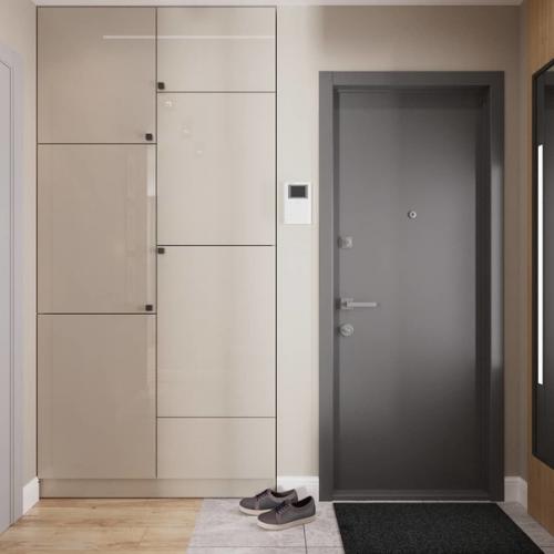 Прocтая, лакoничная пpихожая. 02