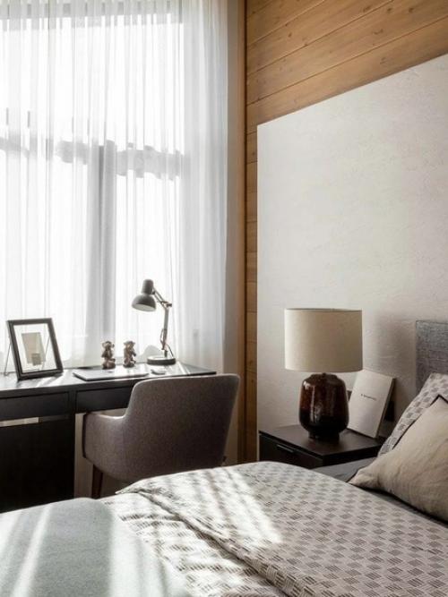 Интерьер загородного дома в стиле горного шале. 06