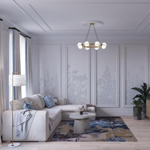 Гостиная в классическом стиле. 08