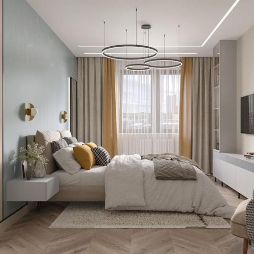 Спальня с гардеробом. 01