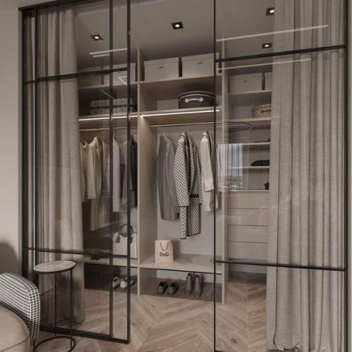 Спальня с гардеробом. 07