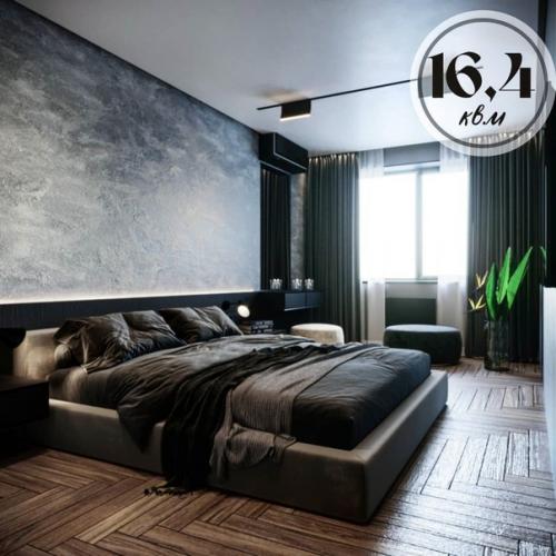 Спальня площадью 16. 07