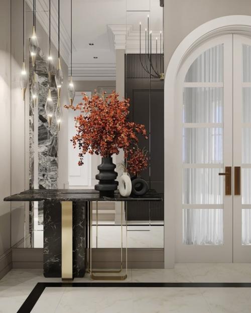 Холл загородного дома. 08