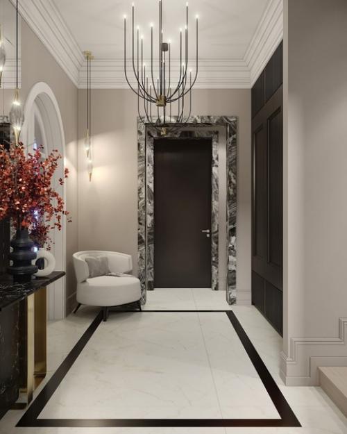 Холл загородного дома. 06