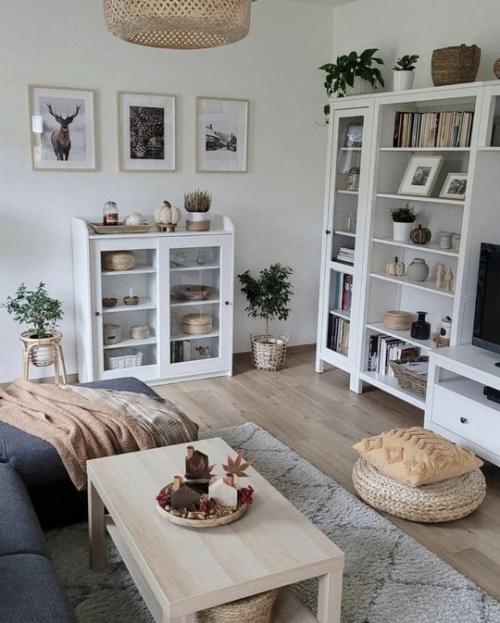 Этот интерьер - воплощение чистоты, порядка и функциональности, которые так ценят в скандинавском стиле. 07