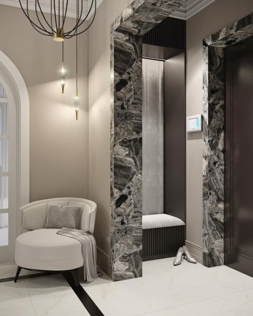 Холл загородного дома. 02