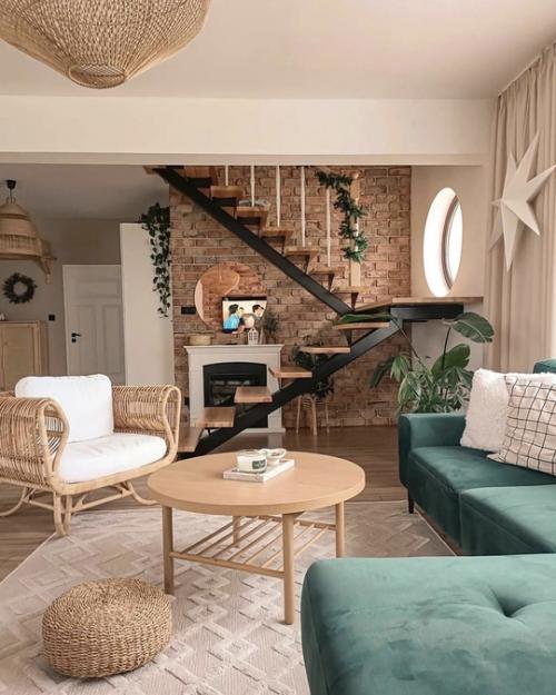 Умиротворяющий и уютный интерьер в эстетике бохо - это не просто стиль, а способ жить медленнее, свободнее, ближе к себе. 07