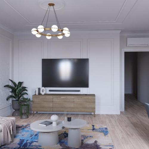 Гостиная в классическом стиле. 01