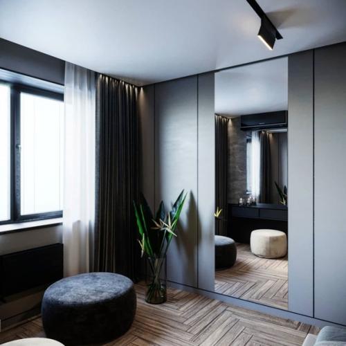 Спальня площадью 16. 03