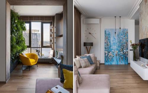 Такой дизайн интерьера - отличное решение для тех, кто хочет создать пространство, которое будет казаться более просторным и светлым. 06