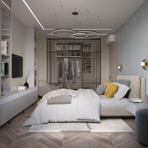 Спальня с гардеробом. 03