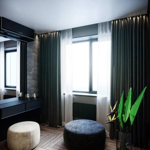 Спальня площадью 16. 05