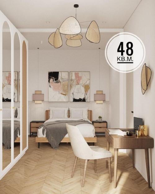 Квартира, общей площадью - 48 кв.