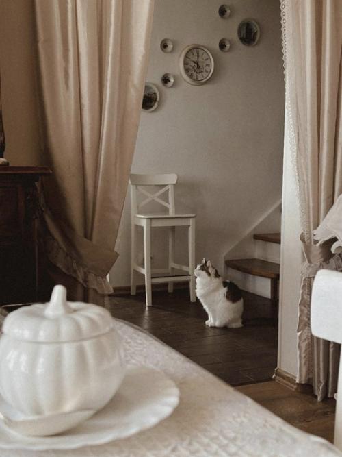 Потрясающий атмосферный интерьер дома в стиле Прованс. 04