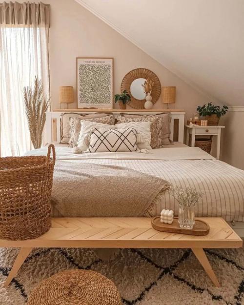 Умиротворяющий и уютный интерьер в эстетике бохо - это не просто стиль, а способ жить медленнее, свободнее, ближе к себе. 04