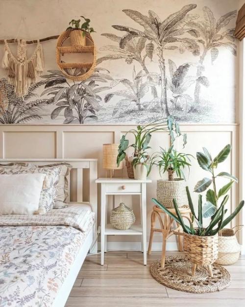 Умиротворяющий и уютный интерьер в эстетике бохо - это не просто стиль, а способ жить медленнее, свободнее, ближе к себе. 03