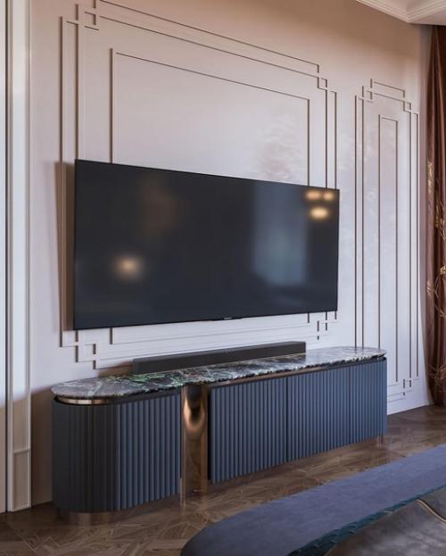 Интерьер спальни в стиле ар - деко. 01