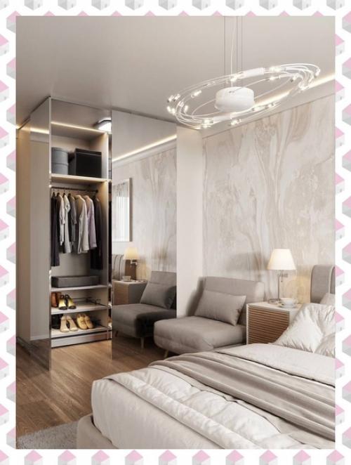 Лаконичный монохромный интерьер квартиры. 07