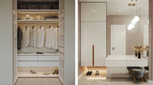 Интерьер этой однокомнатной квартиры - пример того, как даже небольшое пространство может звучать мягко, стильно и по-настоящему изысканно. 07