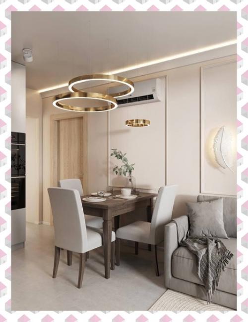 Лаконичный монохромный интерьер квартиры. 01