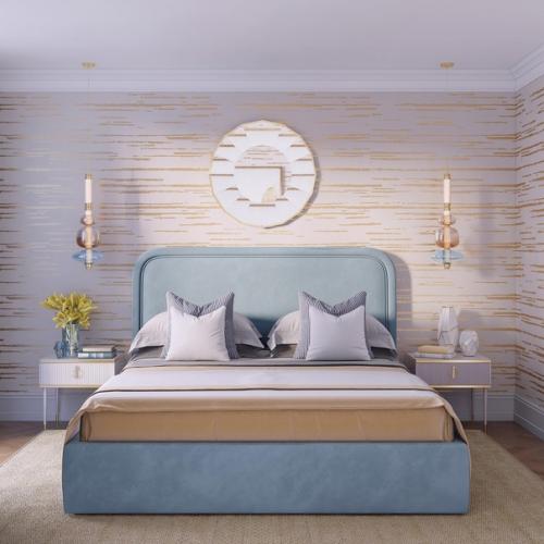 Очень красивая спальня. 02