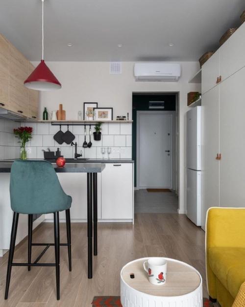 Квартира - студия, площадью - 22 кв. 03