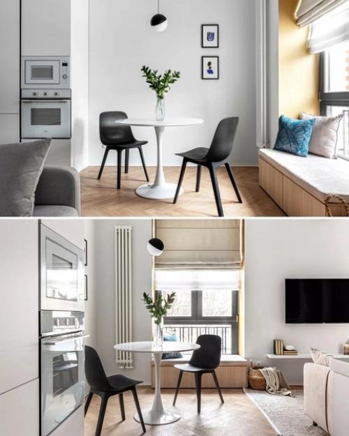 Квартира - студия, общей площадью - 36, 6 кв. 01