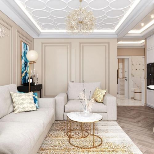 Однокомнатная квартира с ванной в спальне. 05