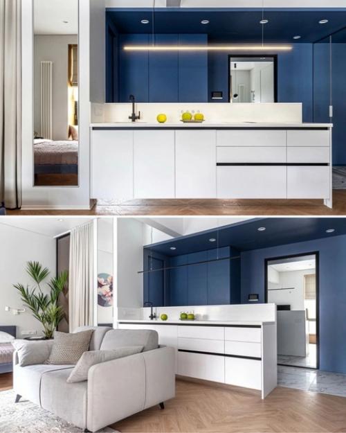 Квартира - студия, общей площадью - 36, 6 кв. 02