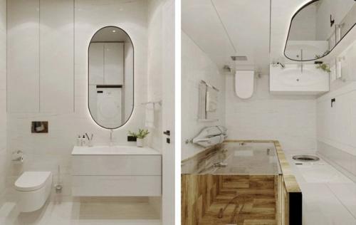 Интерьер этой однокомнатной квартиры - пример того, как даже небольшое пространство может звучать мягко, стильно и по-настоящему изысканно. 09