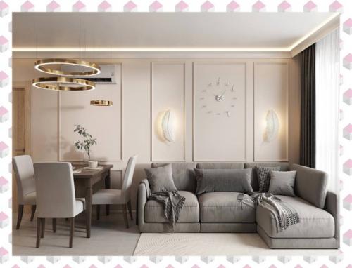 Лаконичный монохромный интерьер квартиры. 03