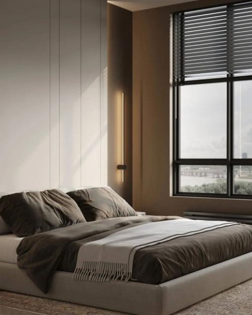 Одним из интересных вариантов для создания стиля минимализма является использование серо-зеленых оттенков. 06