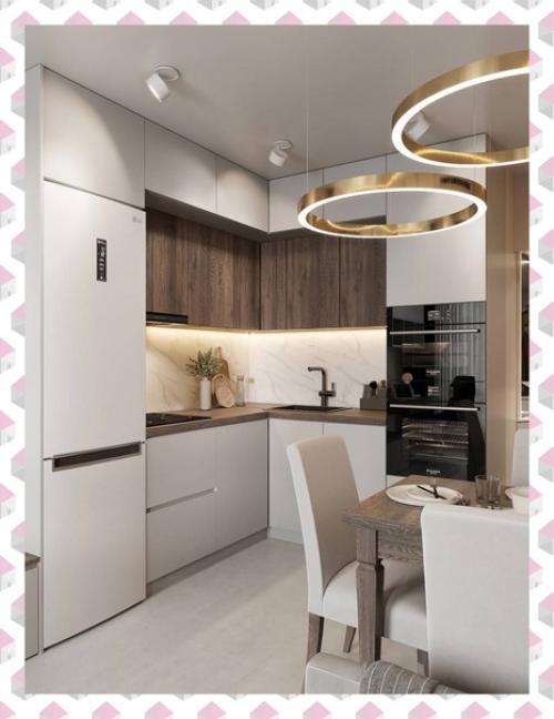 Лаконичный монохромный интерьер квартиры. 02