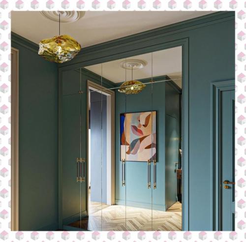 Сочная прихожая.  Очень красиво, особенно цвет и фактура дерева. 04