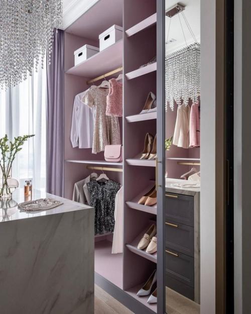 Квартира с розовыми акцентами. 06