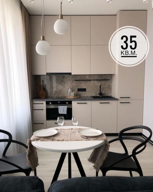 Современная квартира, площадью 35 кв.