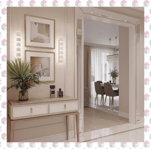 Стильная прихожая.  Безупречная работа.