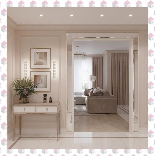 Стильная прихожая.  Безупречная работа. 01