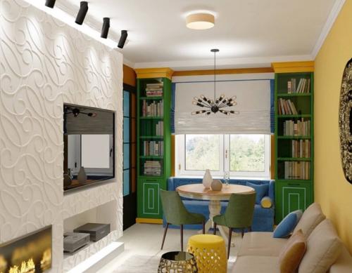 Очень необычный интерьер для семьи в стиле марокко - это настоящее погружение в атмосферу восточной сказки. 07