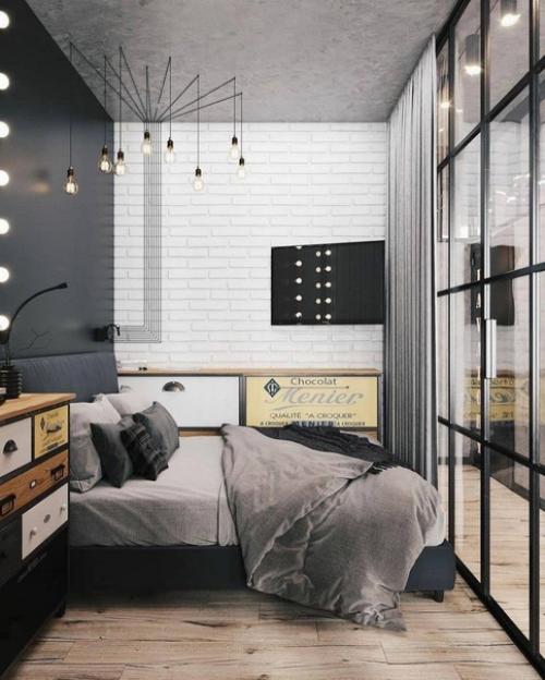 Интерьер в стиле лофт. 03