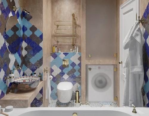 Очень необычный интерьер для семьи в стиле марокко - это настоящее погружение в атмосферу восточной сказки. 04