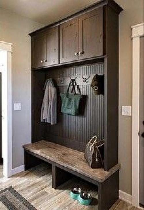 Варианты оформления небольших прихожих. 02