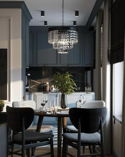 Проект кухни - гостиной 14 кв. 05